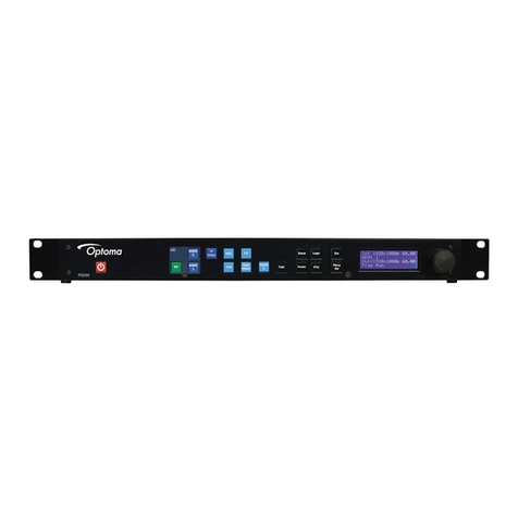 Optoma PS200 User manual