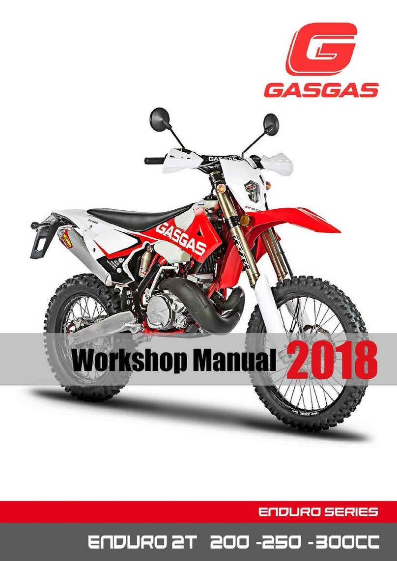 GAS GAS Enduro Series Instruction manual
