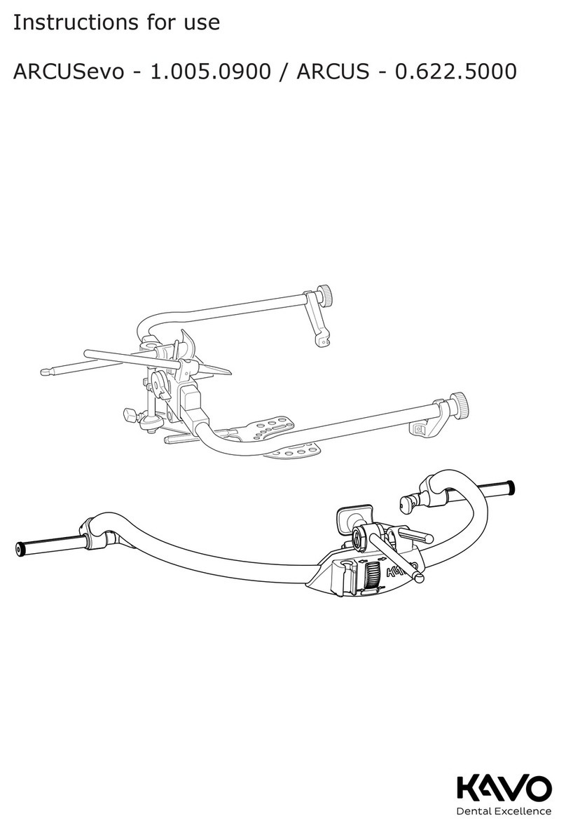 KaVo ARCUSevo User manual