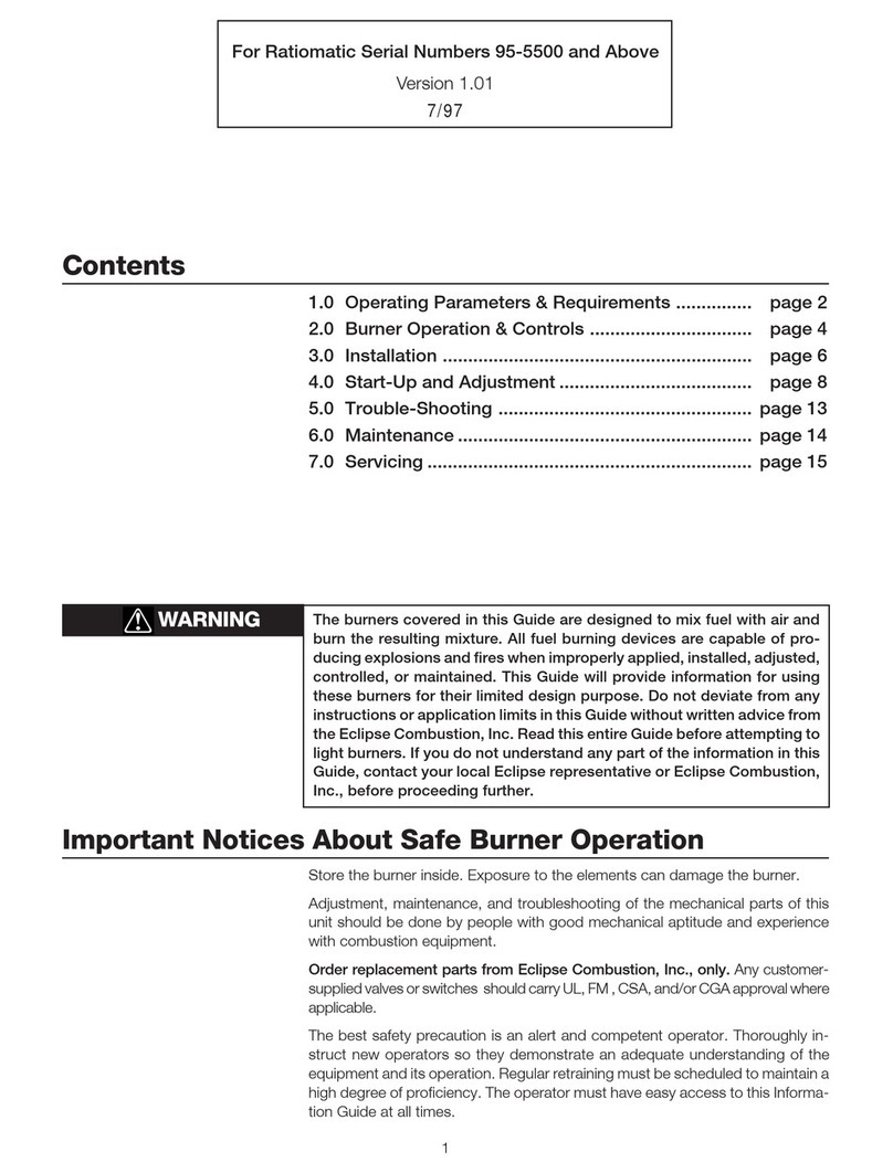 Eclipse RatioMatic 50 User manual