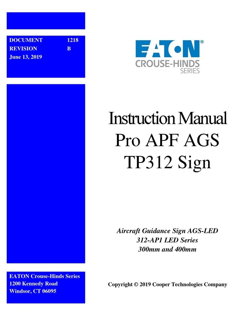 Eaton Crouse-hinds series User manual