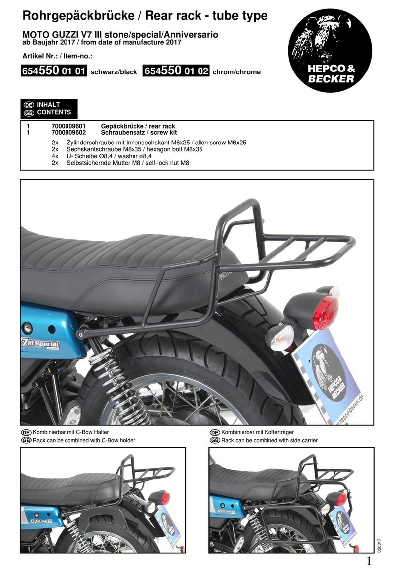 hepco & becker 654550 01 01 User manual hepco & becker 654550 01 01 User manual
