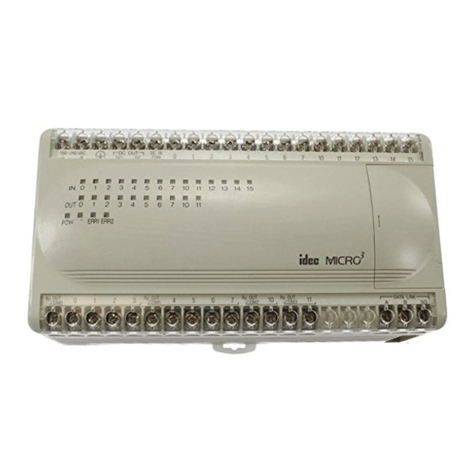 IDEC MICRO3C User manual