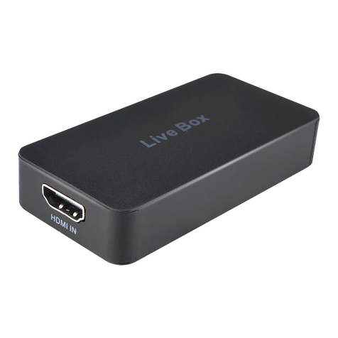 EzCAP 270 Live Box User manual