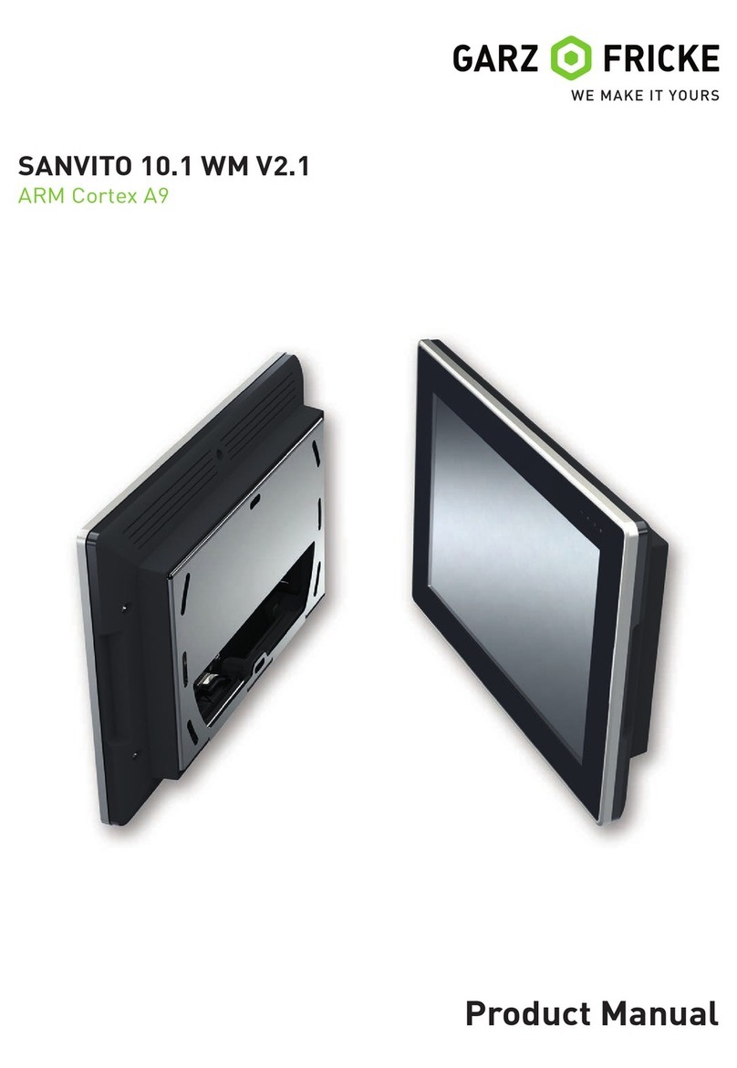 Garz Fricke SANVITO 10.1 WM V2.1 product manual