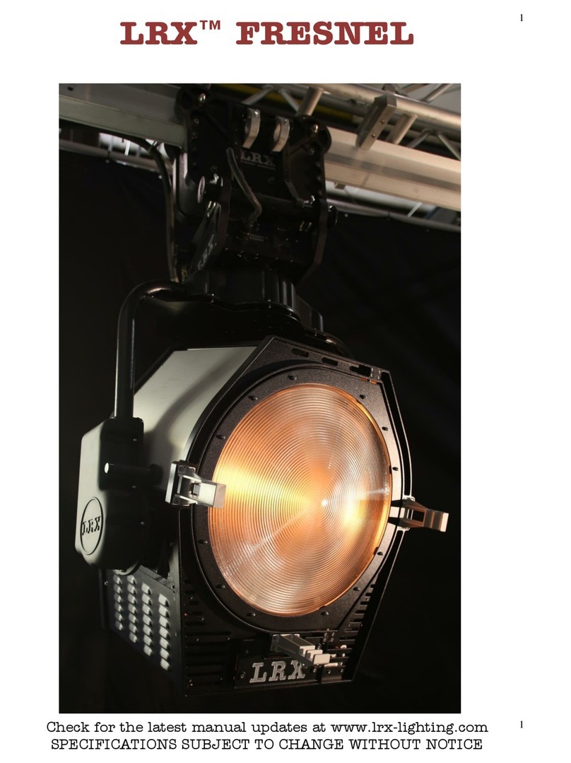 LRX Fresnel User manual