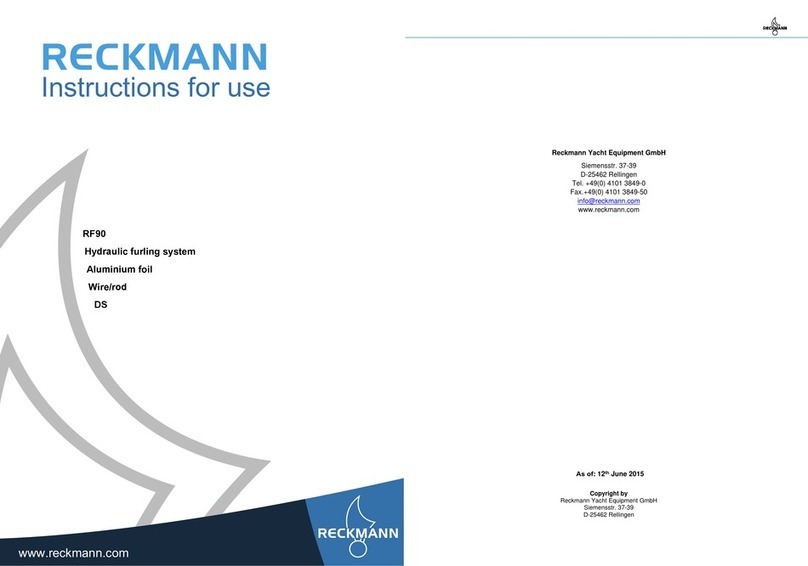 RECKMANN RF90 Instructions for use RECKMANN RF90 Instructions for use