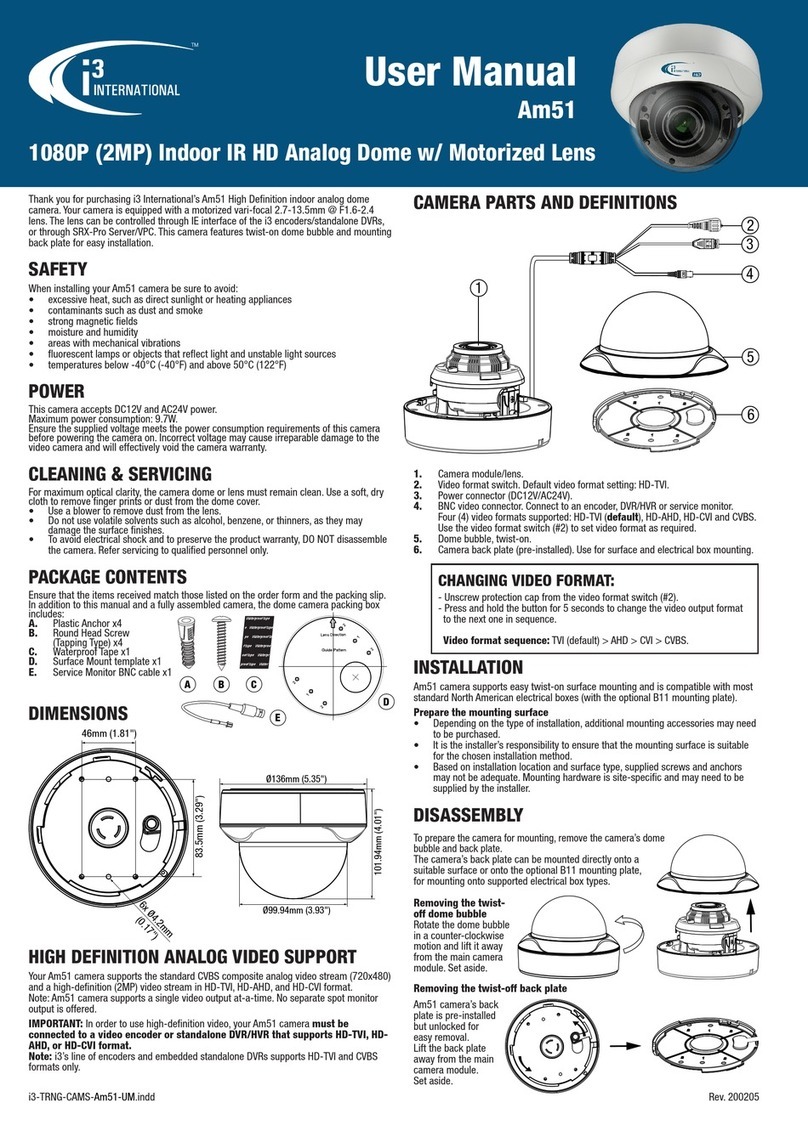 i3 Am51 user manual
