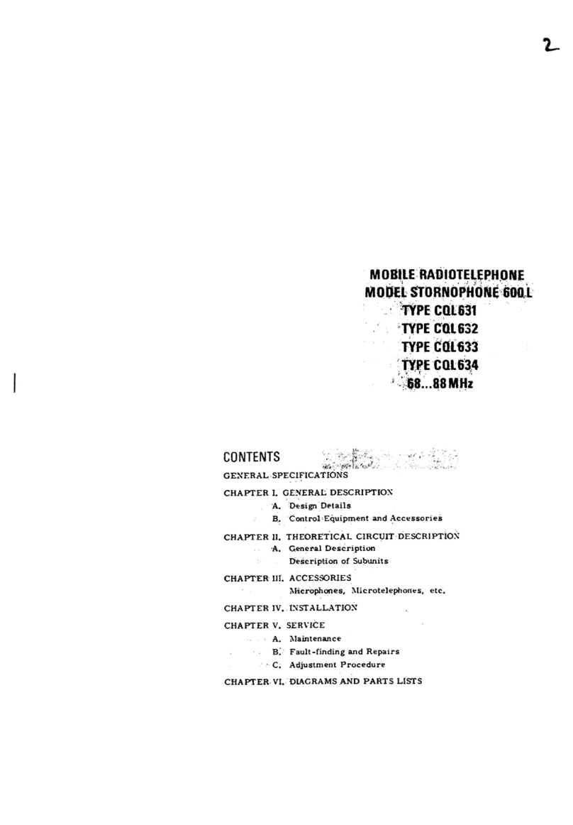 Storno Stornomatic 900 manual