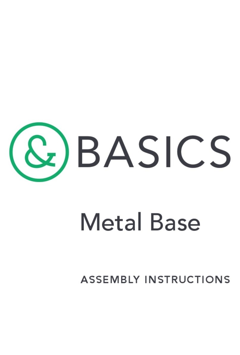 Tuft & Needle Metal Base Assembly instructions Tuft & Needle Metal Base Assembly instructions