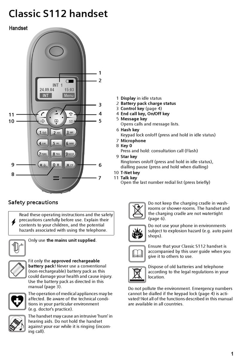 Swisscom Classic S112 manual