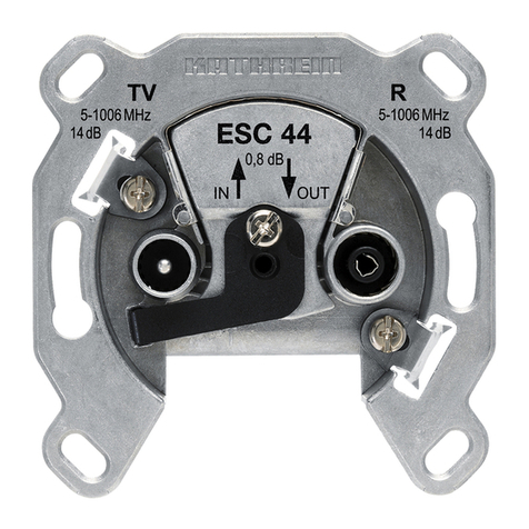 Kathrein ESC 44 quick start guide