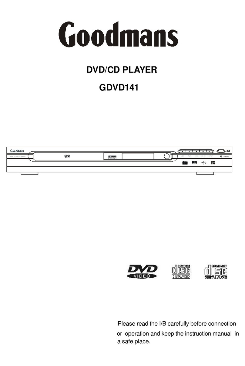 Goodmans GDVD141 User manual