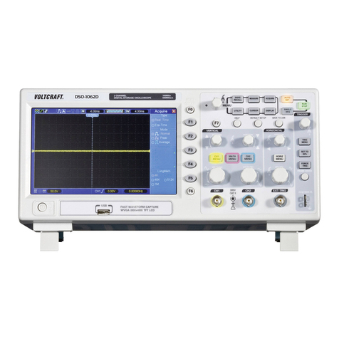 VOLTCRAFT DSO-1062D Brief instructions