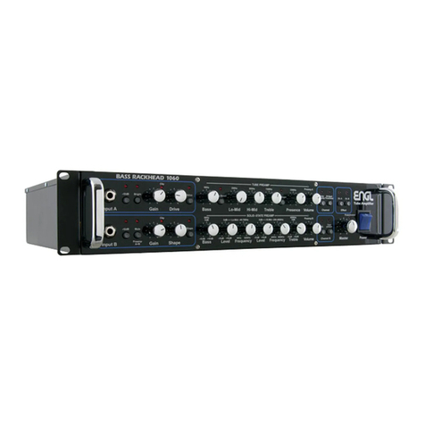 Engl RACKHEAD 1060 User manual