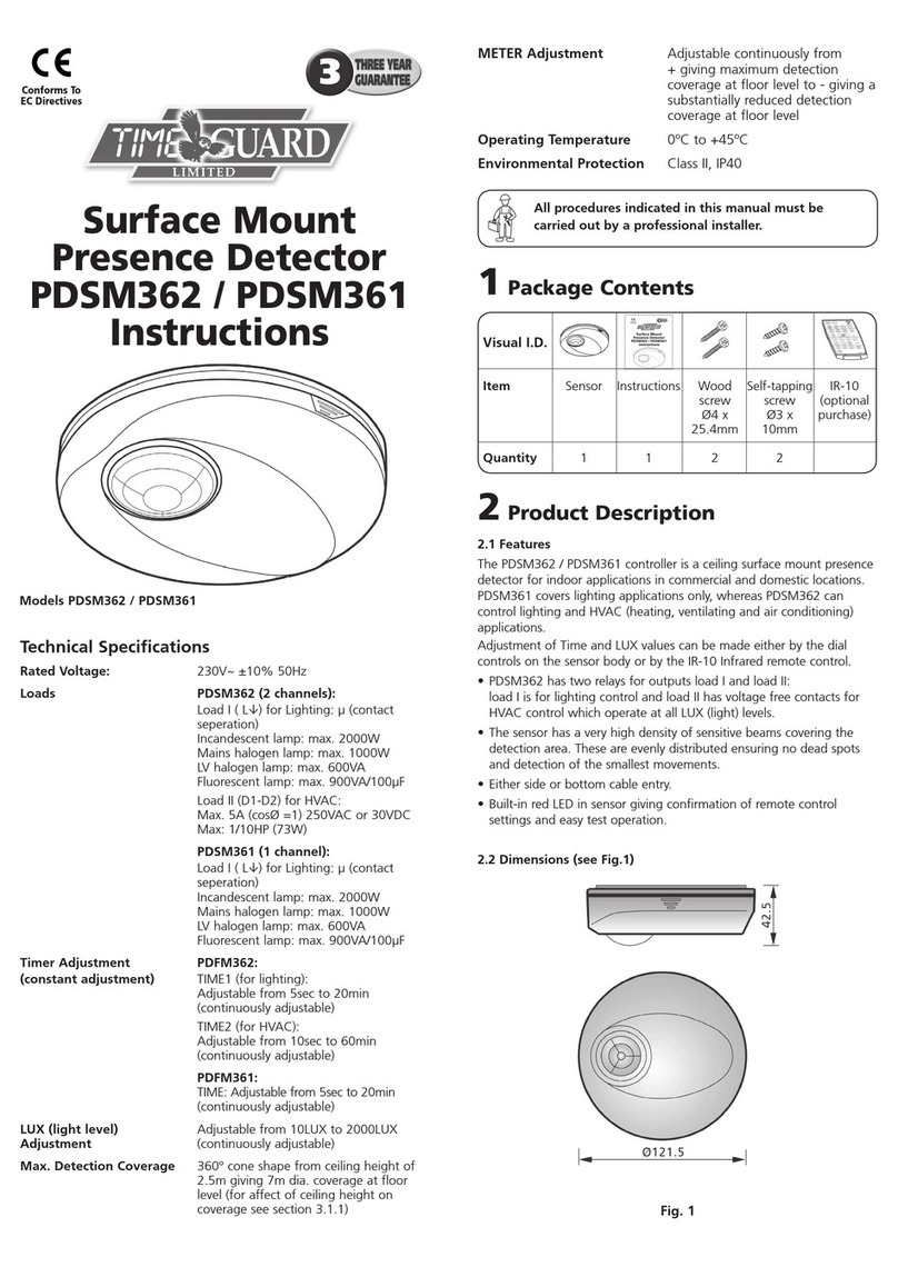 Timeguard PDSM362 instructions