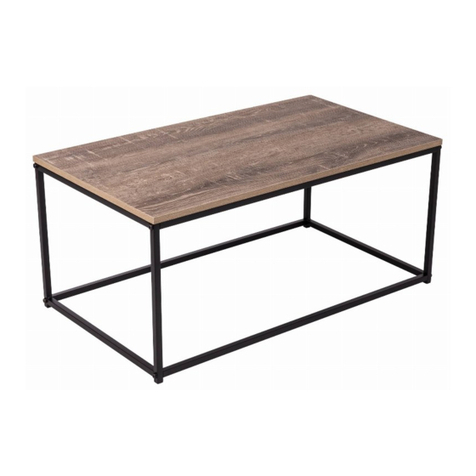 Avalon Tribeca Coffee Table 62761 User manual