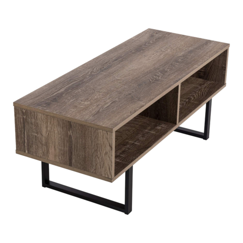 Avalon Tribeca Media Console 62759 User manual