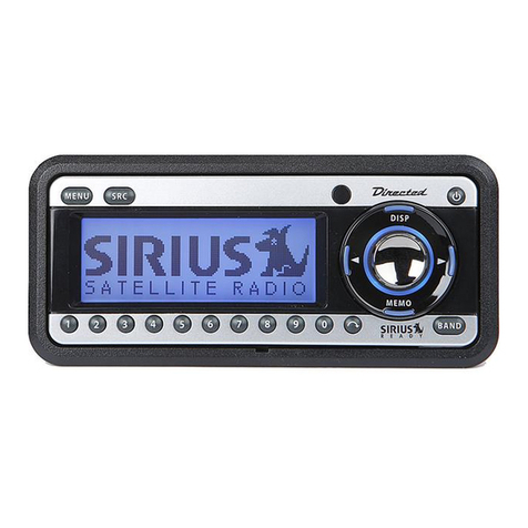 Directed SIRIUS FM-SC 1 User's installation guide