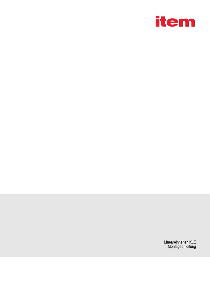 ITEM KLE 6 60x60 LR User manual