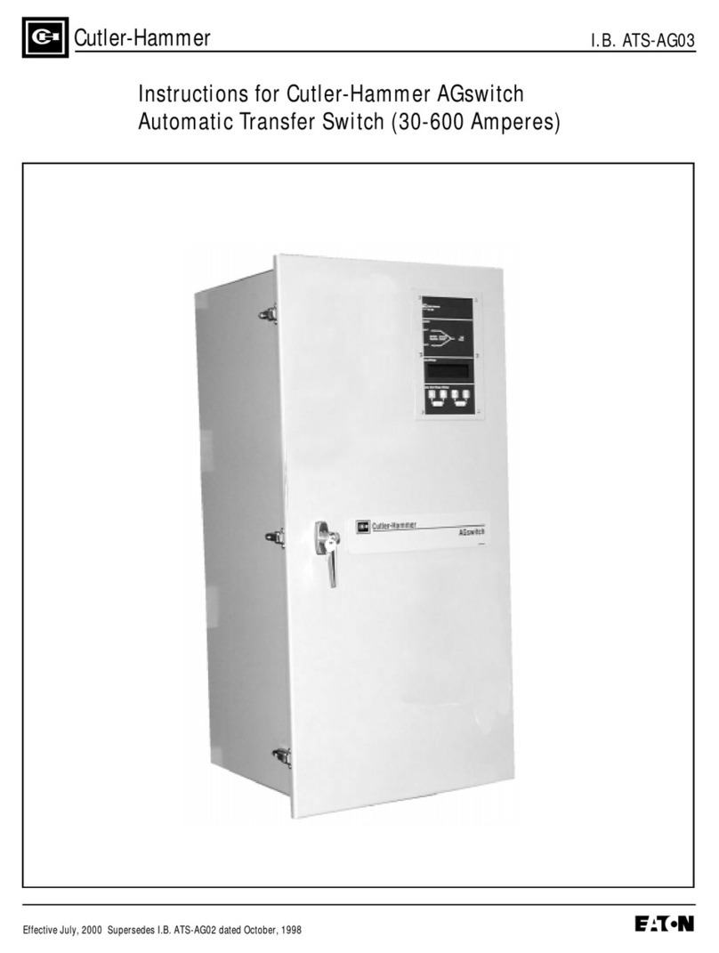 Eaton AGswitch instructions