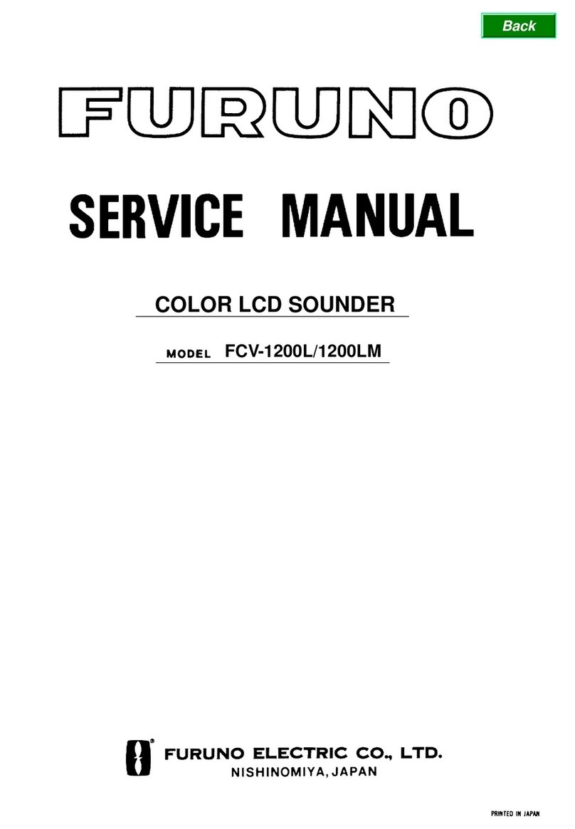 Furuno FCV-1200L Service manual