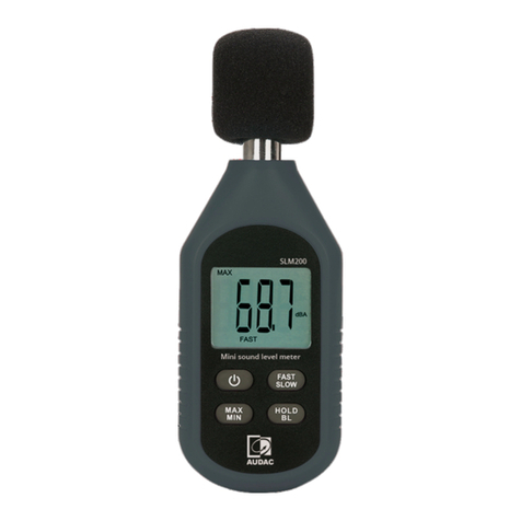 AUDAC SLM200 user manual