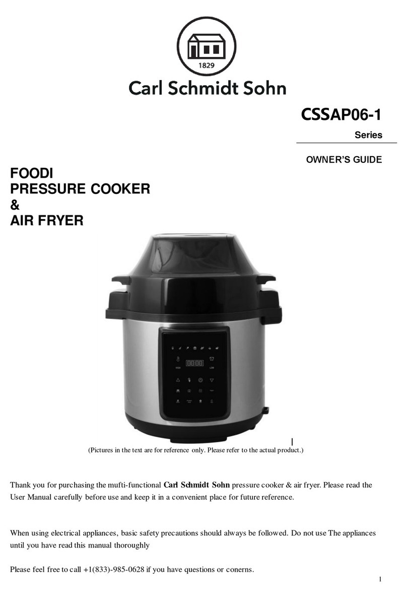 Carl Schmidt Sohn CSSAP06-1 Series owner's guide