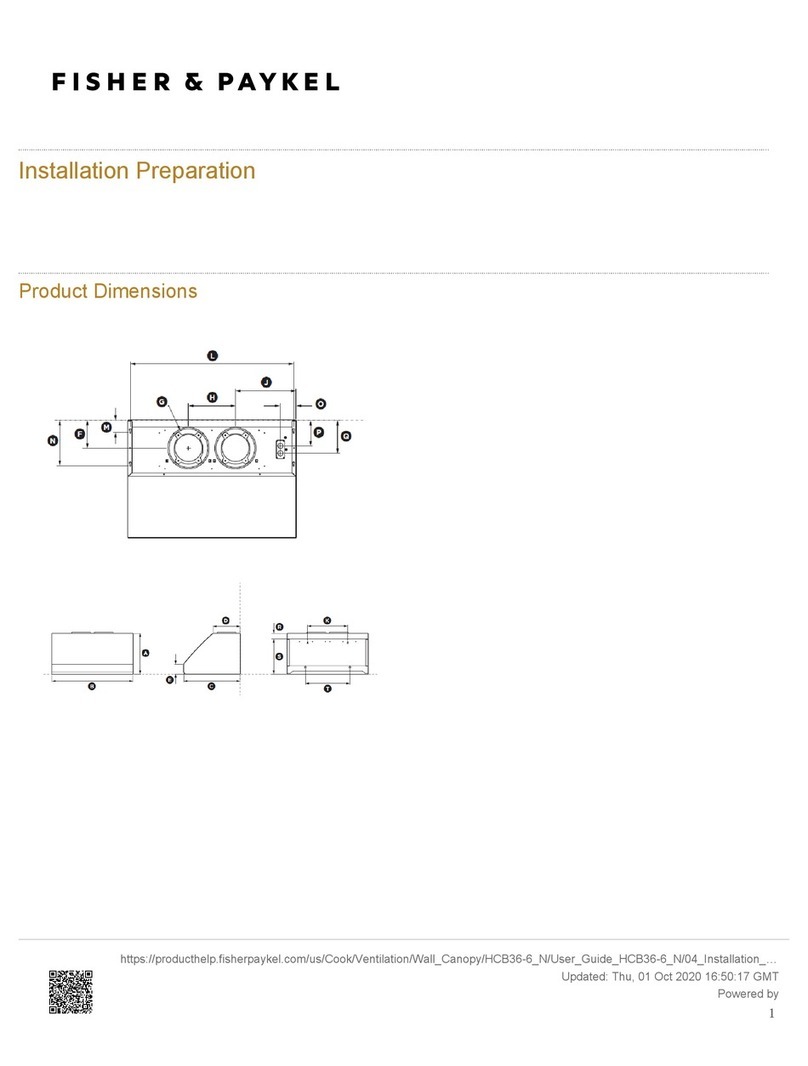 Fisher & Paykel HCB30-6 Operating instructions