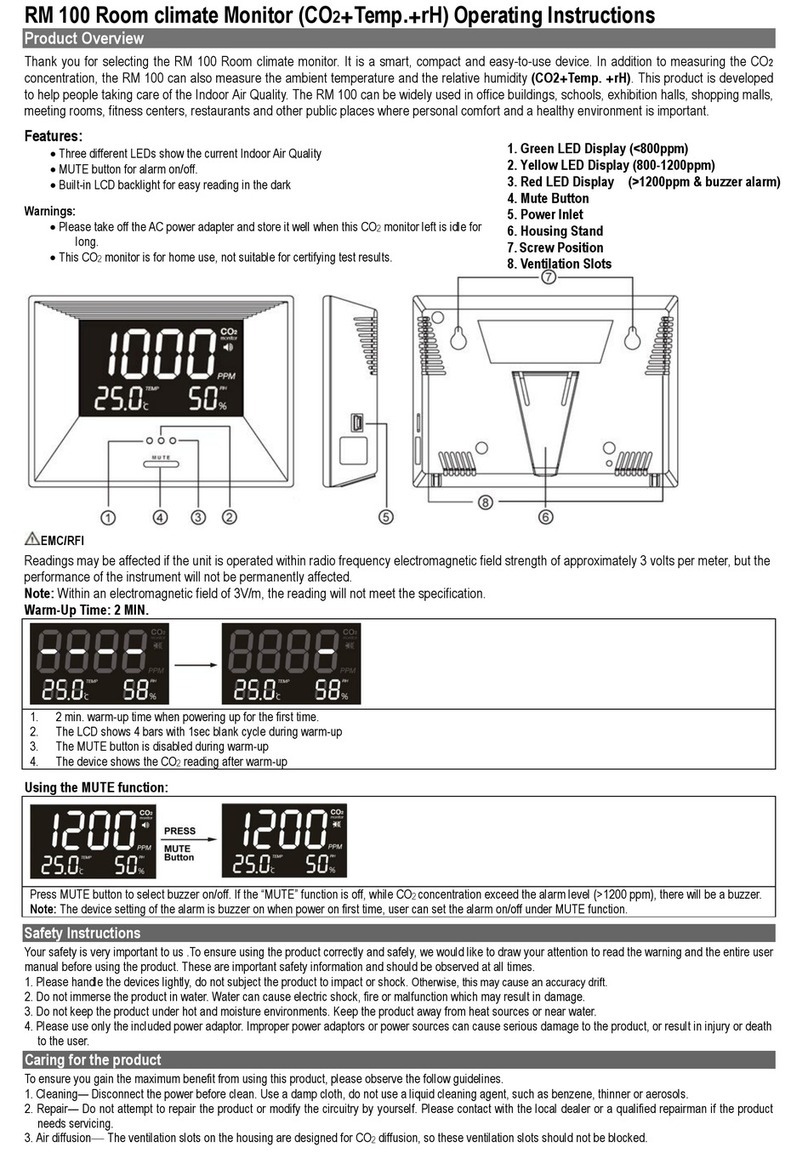 Xylem Ebro RM 100 operating instructions