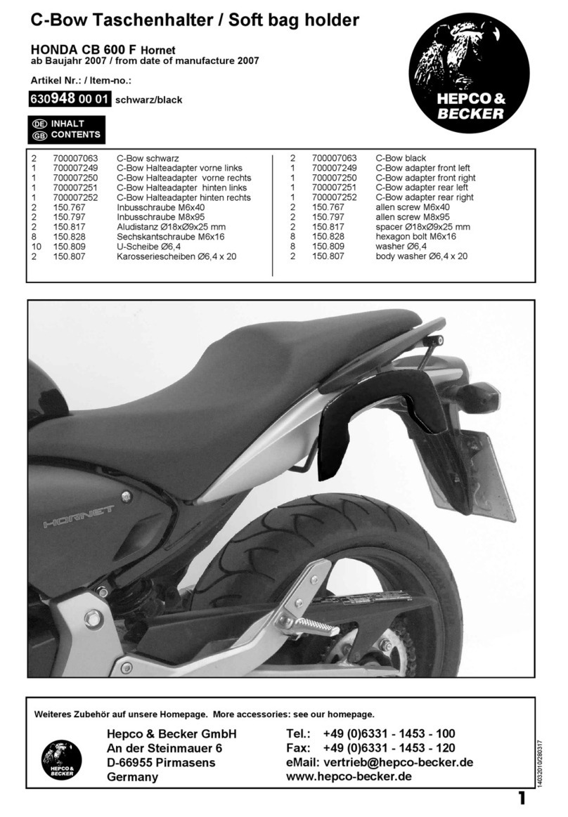 hepco & becker 630948 00 01 quick start guide