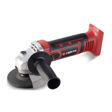 Certa POWERPLUS CT20VGRNDRA user guide