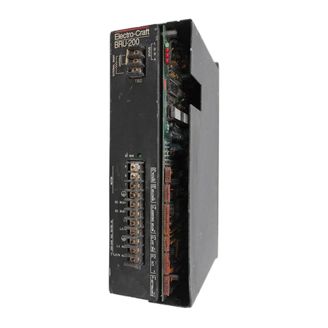 Electro-Craft BRU Series User manual