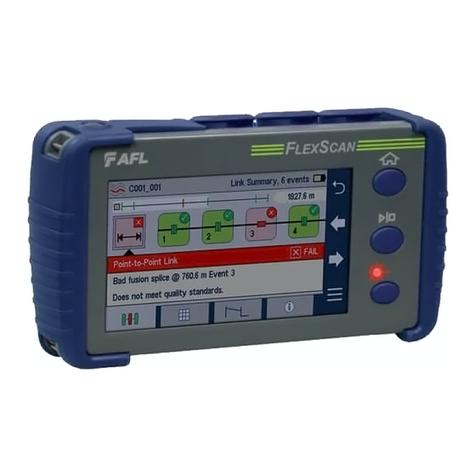 AFL FlexScan FS200 OTDR User manual