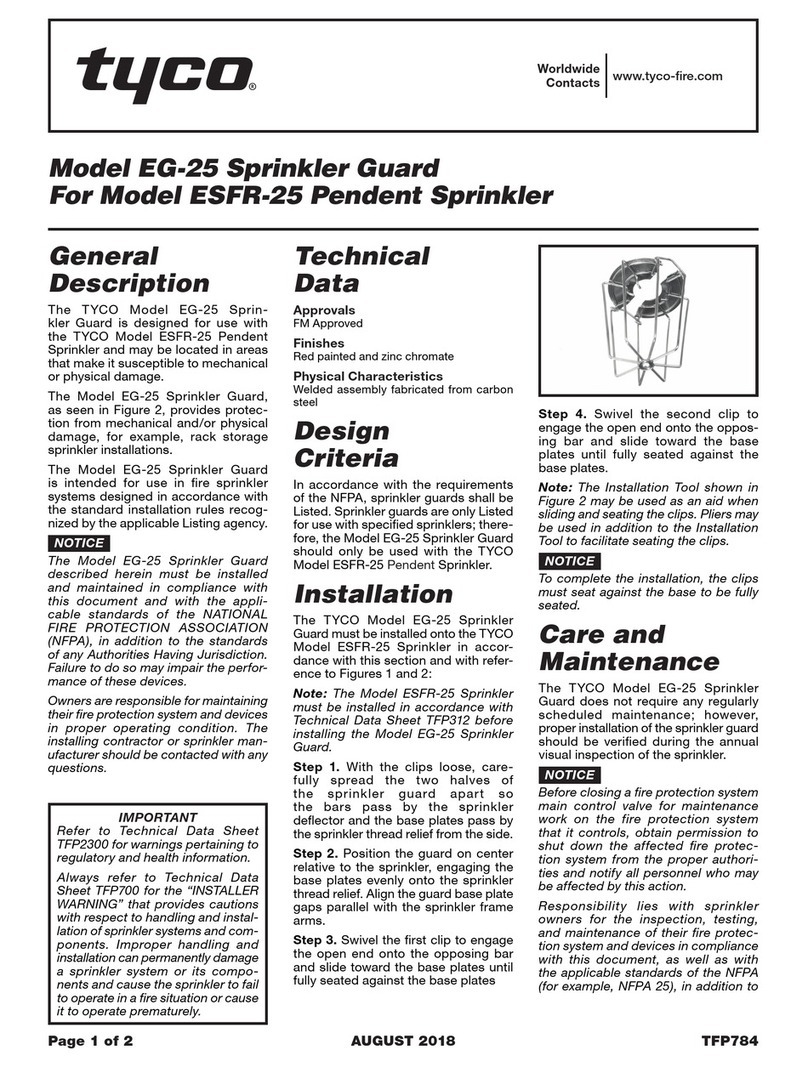 Tyco EG-25 quick start guide