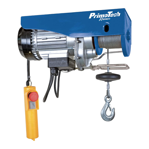 Ribimex Ribitech PE100/200PT Operating instructions
