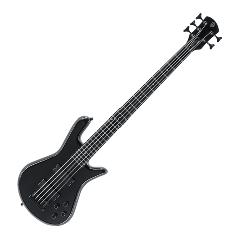Spector Performer Series owner's manual