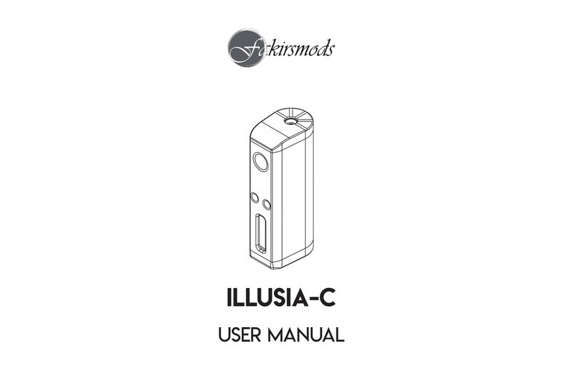 Fakirs Mods Illusia C User manual