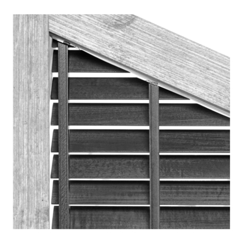 HunterDouglas Wood Blinds User manual