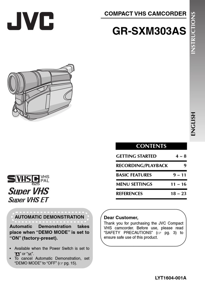 JVC GR-SXM303AS User manual