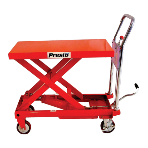 Presto Lifts XP24-3 Series Installation, operation and service manual