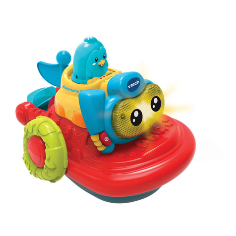 V-tech Bathtime Boat Assembly Instructions