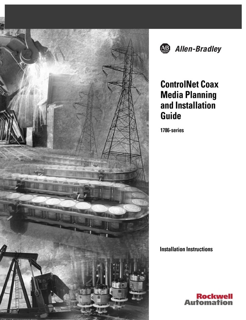 Rockwell Automation Allen-Bradley ControlNet 1786 Series User manual Rockwell Automation Allen-Bradley ControlNet 1786 Series User manual