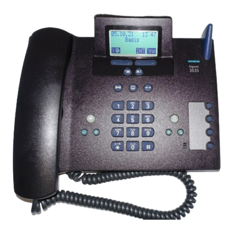 Gigaset 3035 User manual