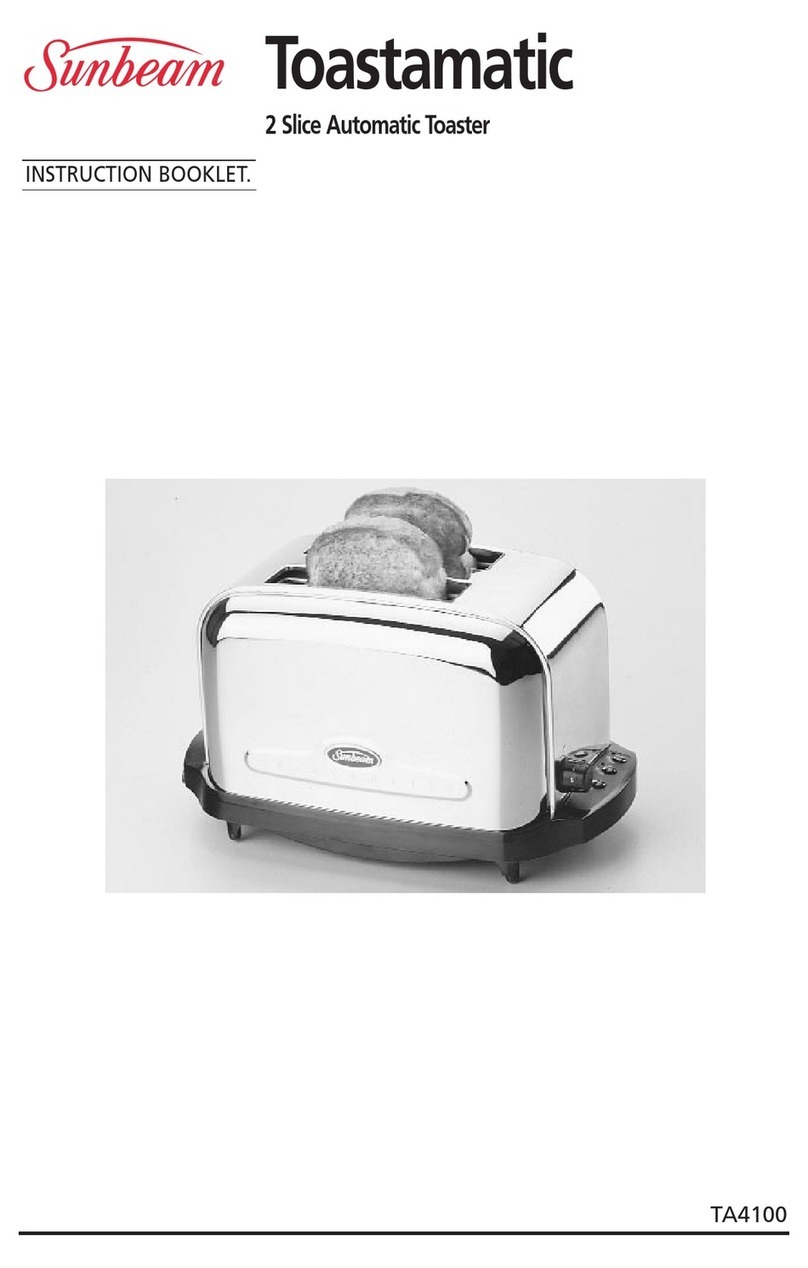 Sunbeam Toastamatic TA4100 User manual