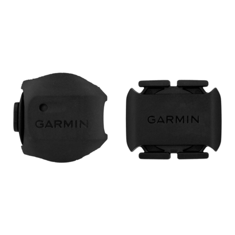 Garmin Speed Sensor User manual