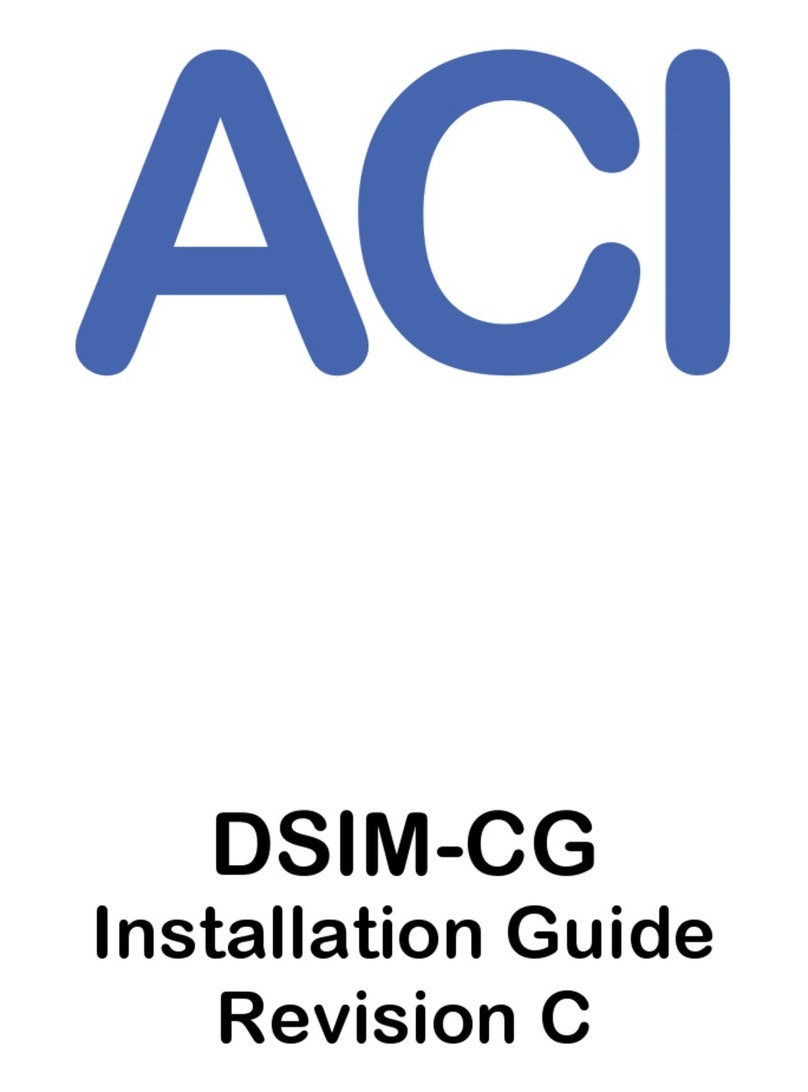 aci DSIM-CG installation guide
