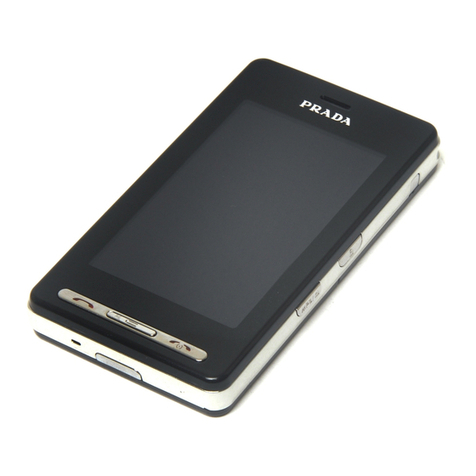 LG Prada KE850 user guide