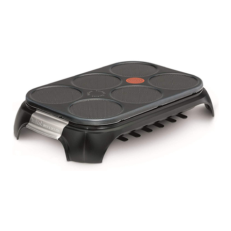 TEFAL Crep'Party Dual instructions
