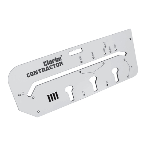 Clarke CONTRACTOR CWJ700 Instruction Manual
